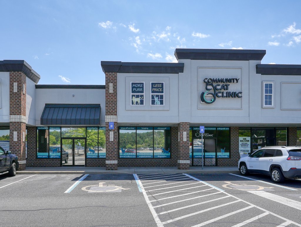 Exterior of Community Cat Clinic